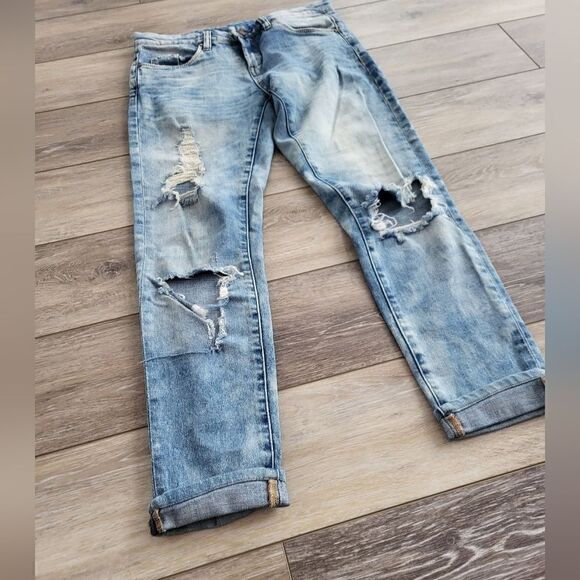 Blank NYC crop jeans size 26 light blue - Picture 3 of 14